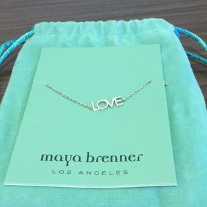 Maya Brenner LOVE bracelet